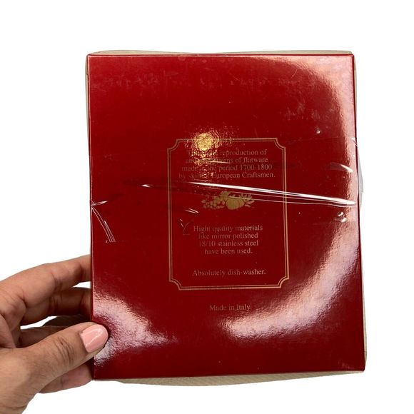 EME Inox Italy Ivory Opalescent Tapas Cutlery Cheese Knives 18/10 Set Of 3 NIB - Picture 2 of 12